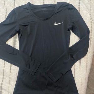 Long-sleeve Nike dri-fit top